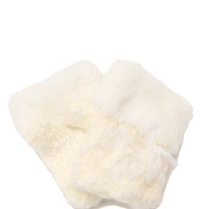 LIZ LISA Fingerless Gloves White