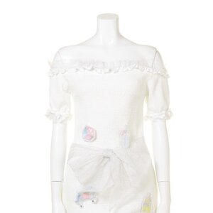Swankiss Dream Baby Story Short Dress White