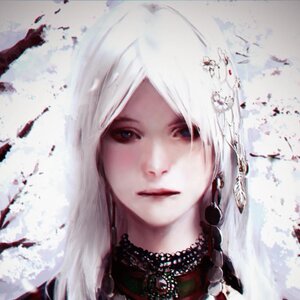 Sakura Exhibition Saraku Poster Sakura of silver