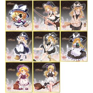 Touhou Project Marisa Kirisame Mini Shikishi Board Collection Box Set
