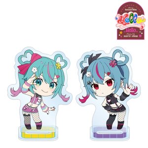 DecoMiku Live Starring Hatsune Miku "Hello" Produced by Deco*27 / Otoiro DecoMiku Art by Roduki Acrylic Stand 2 Set [Pre-order]