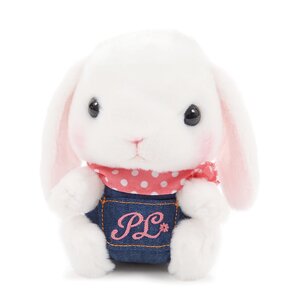 Pote Usa Loppy Denim Rabbit Plush Collection (Standard) Shiroppy