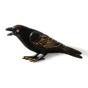 Palnart Poc Crow Brooch