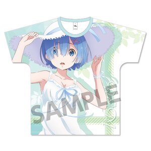 Re:Zero -Starting Life in Another World- Rem: Dress Ver. Full Graphic T-Shirt M