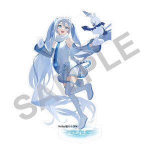 Snow Miku x Hirohako Large Acrylic Stand Hirosaki Art by Sogawa