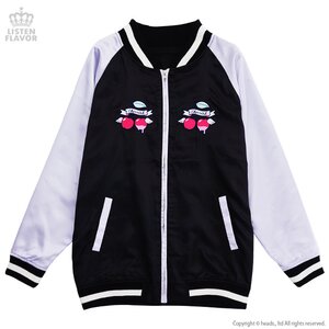 Angel Cherry Sukajan Black