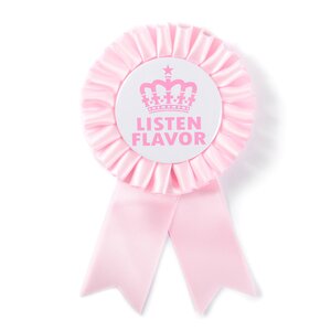 LISTEN FLAVOR Rosette Logo