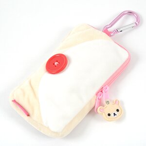 Rilakkuma Plushie Smartphone Pouches Korilakkuma Tummy