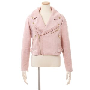 LIZ LISA Lace Biker Jacket Pink