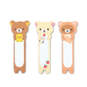 Rilakkuma Index Bookmarks Nonbiri Neko