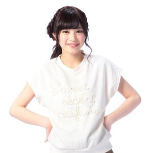 LIZ LISA Flower Lace Shirt White