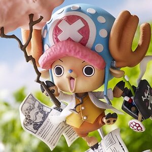 One Piece Collaboration Figure Tony Tony Chopper: Challenge From Greeeen