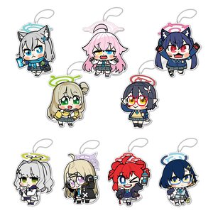 Blue Archive Humongo Kirakira Acrylic Keychain Box Set