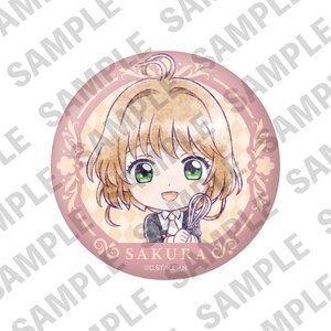 Cardcaptor Sakura: Clear Card SugarDia Collaboration Cooking Series Tin Badge with Stand Collection Sakura