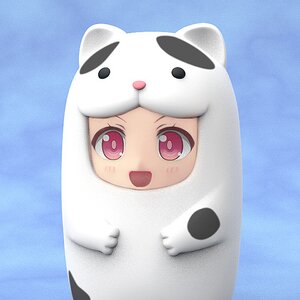 Nendoroid More Tuxedo Cat Face Parts Case