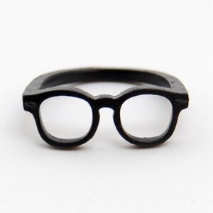 Lilou Wellington Megane Ring Size 11 Black 11
