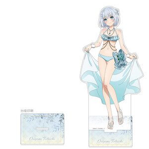 Date A Live V Extra Large Acrylic Stand Origami Tobiichi: Swimsuit Dress Ver. (Re-run) [Pre-order]