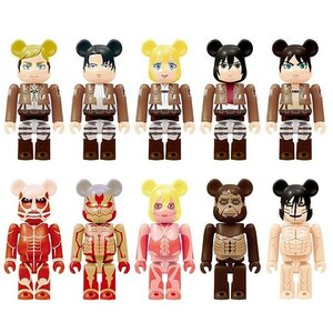 Attack on Titan BE@RBRICK 100% Blind Box Set