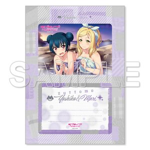 Love Live! Sunshine!! Nakayoshi Photo Stand w/ Bromide Vol. 10 Yoshiko & Mari