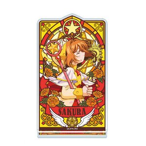 Cardcaptor Sakura Stained Glass Style Acrylic Stand Sakura Kinomoto E (Re-run)
