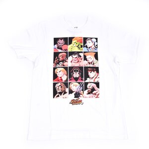 Street Fighter Charater Grid T-Shirt XL