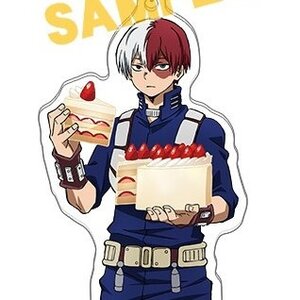 My Hero Academia Battle Cake Acrylic Keychain Collection Shoto Todoroki