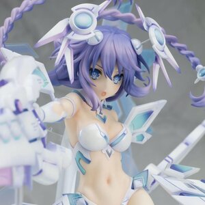 Hyperdimension Neptunia: Nep's Summer Vacation Blu-ray First Limited Edition w/ Purple Heart: Lilac Cool Ver. 1/7 Scale Figure