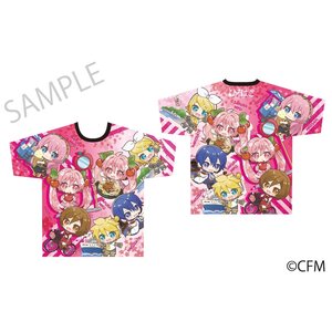 Sakura Miku x Hirohako Full Graphic T-shirt Hirohako 2025 Art by Mikanmochi
