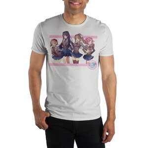 Doki Doki Literature Club! Group White Men's Tee S