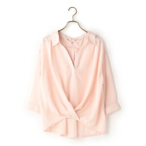 LIZ LISA Ribbon Skipper Blouse Pink