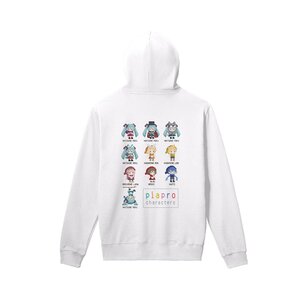 Piapro Characters One Night Jinro Collaboration: Pixel Art Ver. Back Print Women's Hoodie M