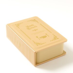 Book-Shaped Bento Box Cream