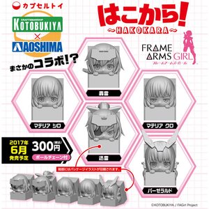 Hakokara! Frame Arms Girl Capsule Toys