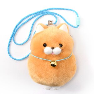 Hige Manjyu Cat Plush Coin Pochettes Fuku-nyan