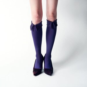 ERIMAKI SOX Solid High Socks Navy