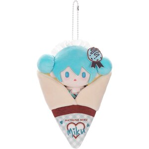Character Vocal Series 01: Hatsune Miku Crêpe Mascot Keychain A [Pre-order]