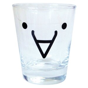 Kaomoji-kun Glass Cups Kitaaa