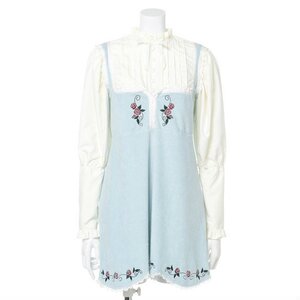 Swankiss Rose Rococo Dresses Sax