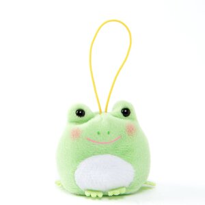 Puchimaru Ame no Sanpomichi Animal Plush Collection Green Frog