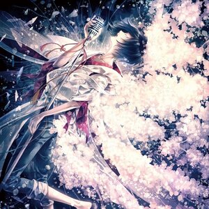 Sakura Exhibition kawakami Poster Cry