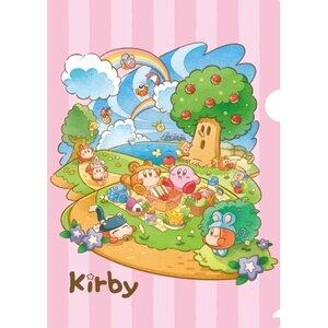 Kirby Super Star Clear Folder Picnic