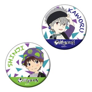 EVA STORE TOKYO-01 Original Kid’s Fare Shinji & Kaworu Badge Set