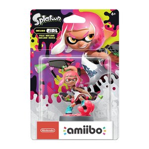 Splatoon 2 Inkling Girl amiibo (Neon Pink)