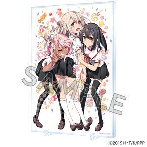 Fate/kaleid liner Prisma Illya Series Seite:Mond Acrylic Panel Illya & Miyu & Chloe