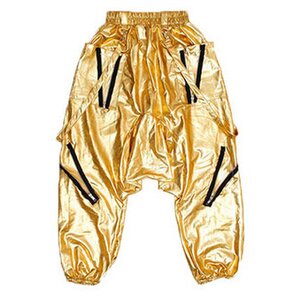 ACDC RAG Metallic Sarouel Pants Gold