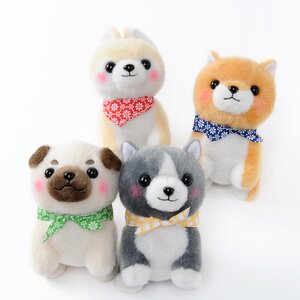 Mameshiba San Kyodai Nihonbare Plushies (Standard) Complete Set