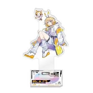 Hatsune Miku x Rascal the Raccoon 2024 Acrylic Stand Kagamine Rin [Pre-order]