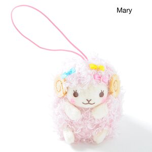Shiny Cutie Wooly Plushies (Mini Strap) Mary