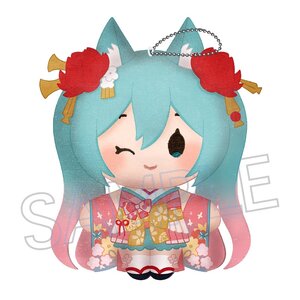 Hatsune Miku Hyakki Yakou -Reien- Plushie Mascot Nekomata [Pre-order]