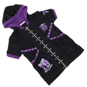 ACDC RAG 79 Short-Sleeve Hoodie Black x Purple